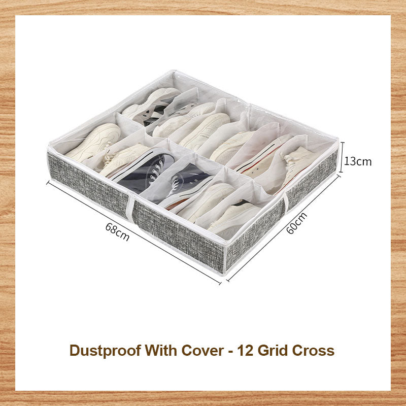 Foldable Shoe Storage Box Under The Bed