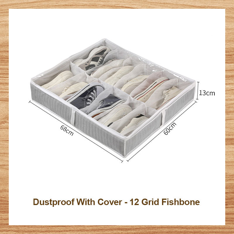 Foldable Shoe Storage Box Under The Bed