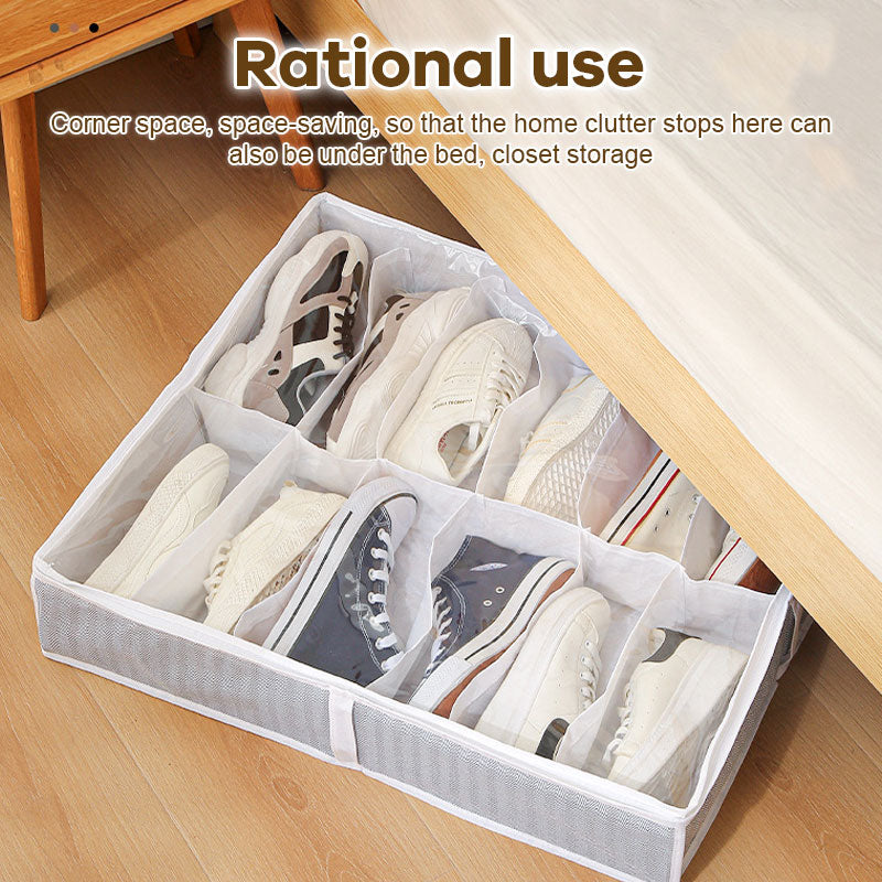 Foldable Shoe Storage Box Under The Bed