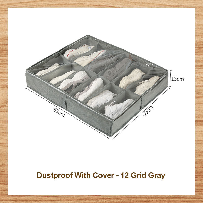 Foldable Shoe Storage Box Under The Bed