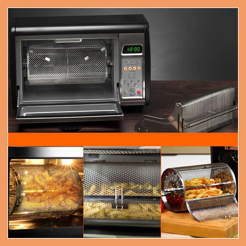 Last day to get 60% OFF: 🔥 Stainless Steel Rotating Grill