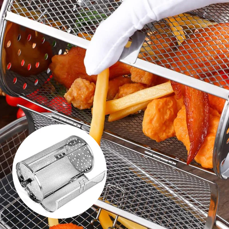 Last day to get 60% OFF: 🔥 Stainless Steel Rotating Grill