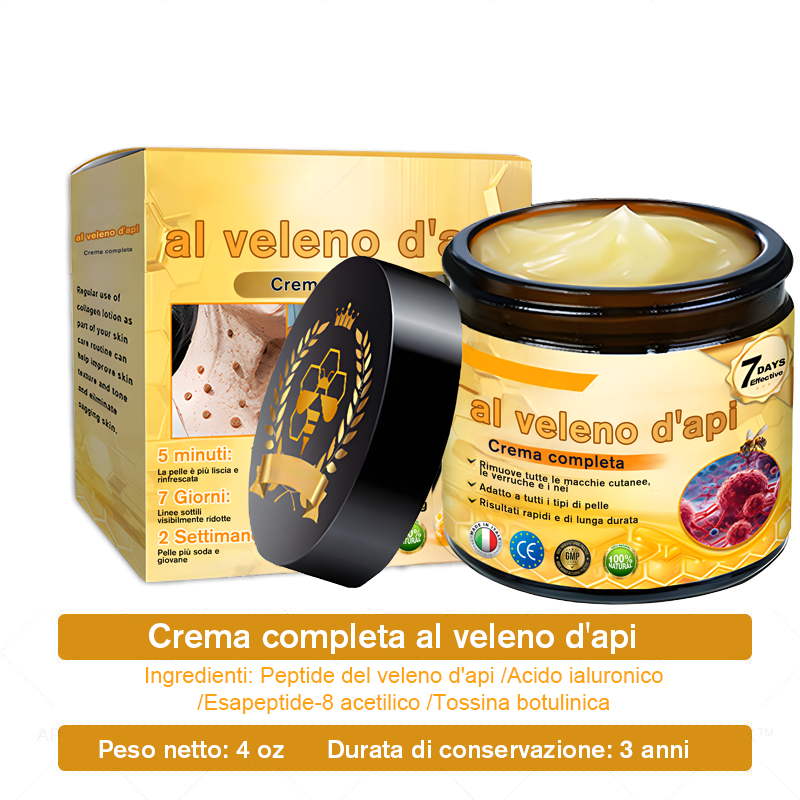 🥇Crema completa al veleno d'api 🔥 ULTIMO GIORNO 80% di sconto🔥