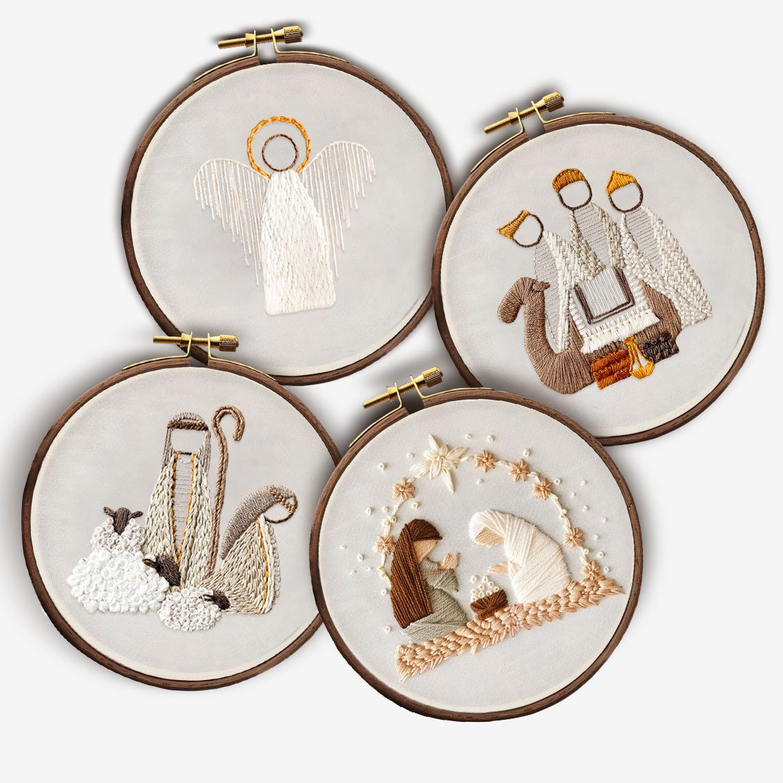 Last Day 49% OFF - Nativity Scene Embroidery Kit
