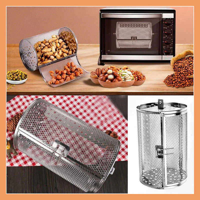 Last day to get 60% OFF: 🔥 Stainless Steel Rotating Grill
