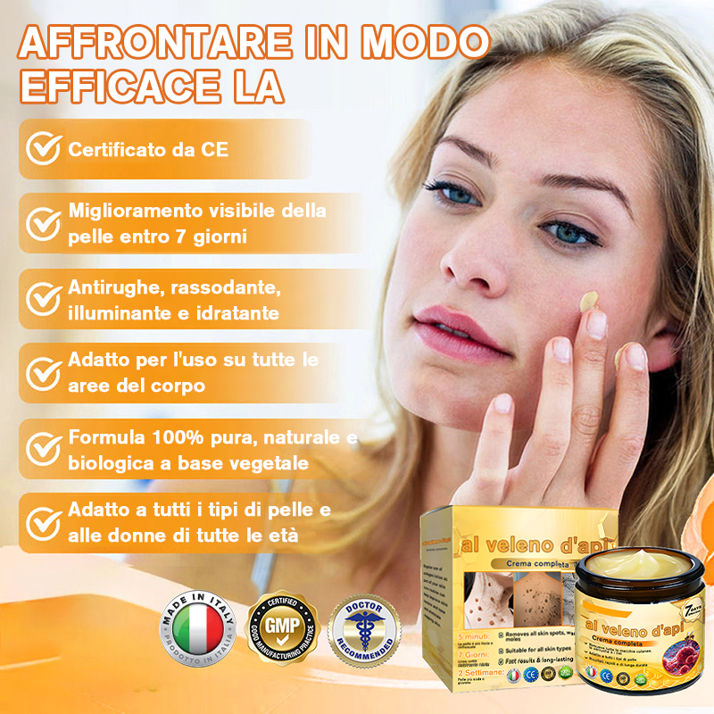 🥇Crema completa al veleno d'api 🔥 ULTIMO GIORNO 80% di sconto🔥