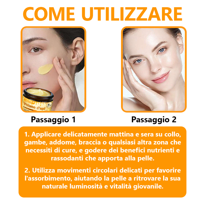 Prodotto e spedito dall'Italia✅ Crema completa al veleno d'api 🔥ULTIMO GIORNO 80% DI SCONTO🔥