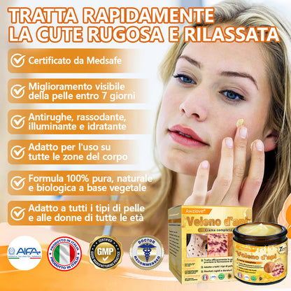 Prodotto e spedito dall'Italia✅ Crema completa al veleno d'api 🔥ULTIMO GIORNO 80% DI SCONTO🔥