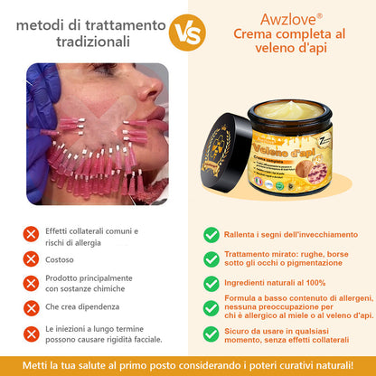Prodotto e spedito dall'Italia✅ Crema completa al veleno d'api 🔥ULTIMO GIORNO 80% DI SCONTO🔥